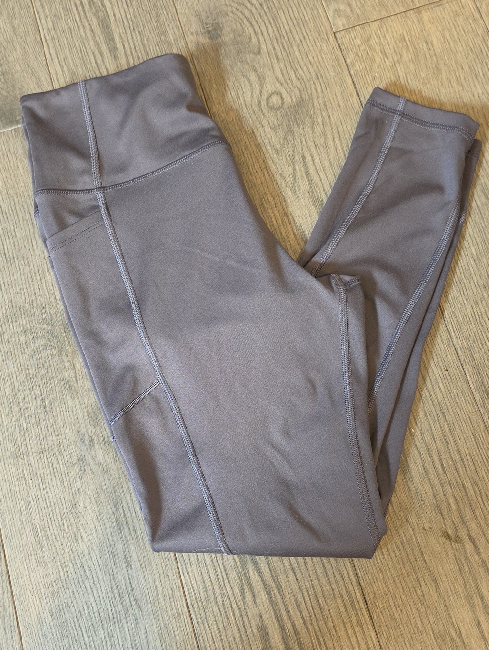 Victoria's Secret Charcoal Gray High-Waist Track Pants